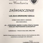 Odbudowa zębów zniszczonych